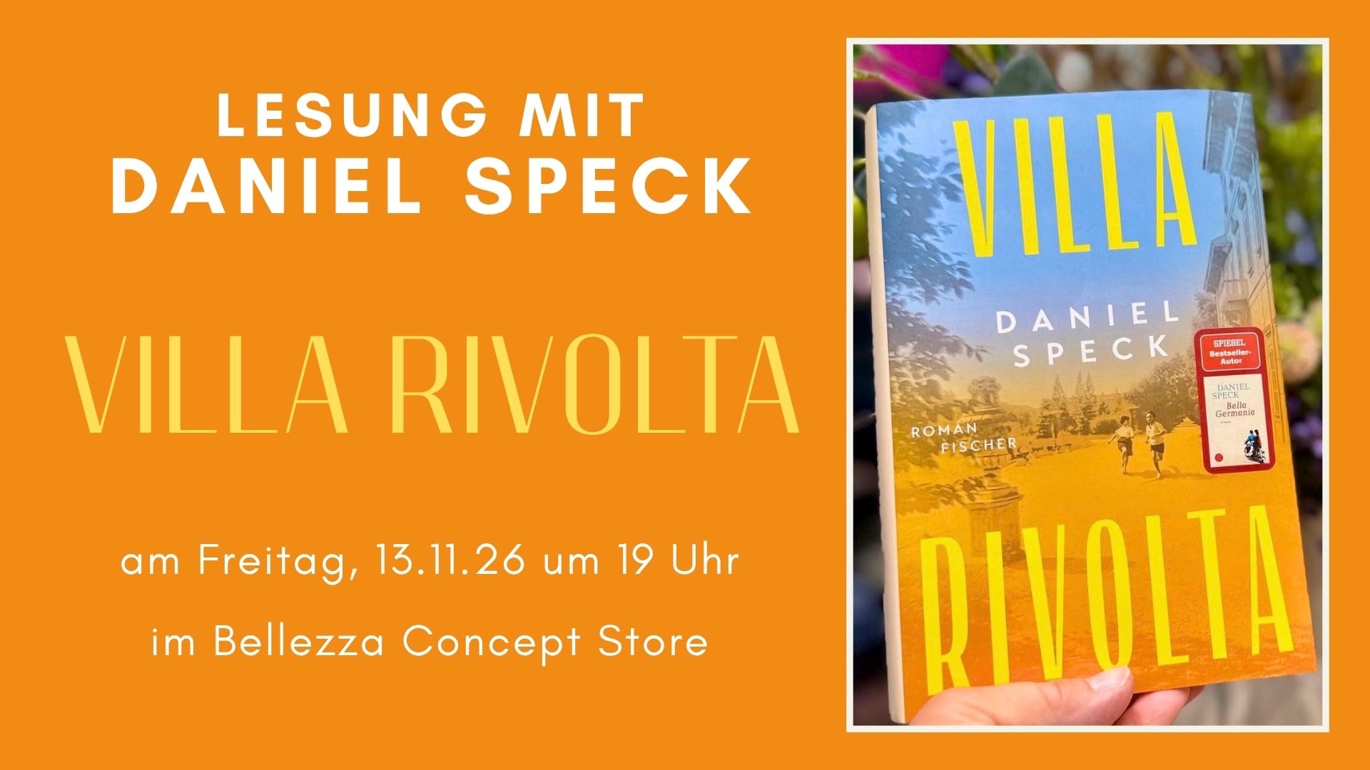 Lesung Villa Rivolta